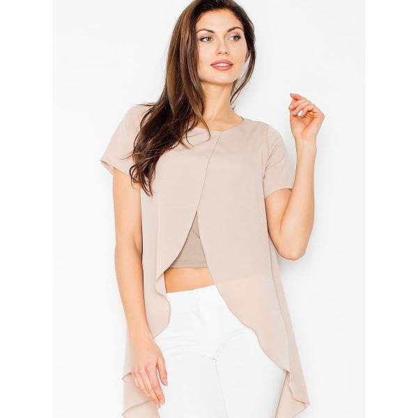 Košile Figl model 57420 Beige XL