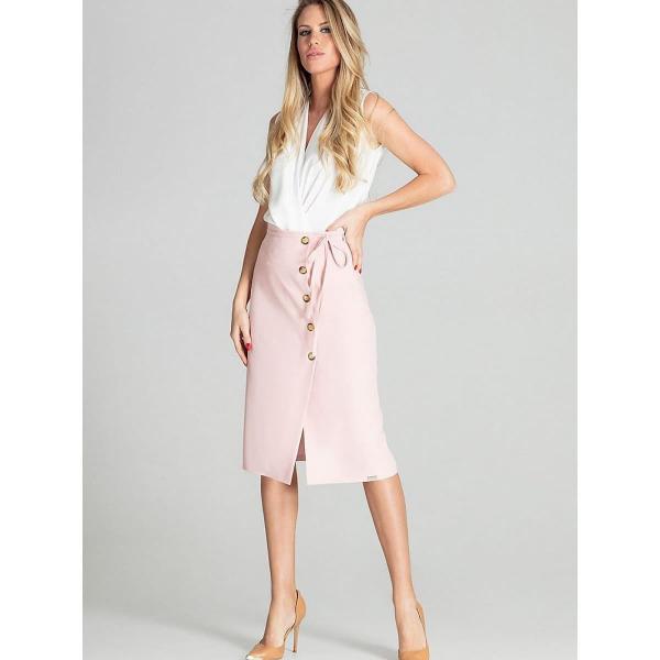 Sukně Figl model 141759 Pink XL