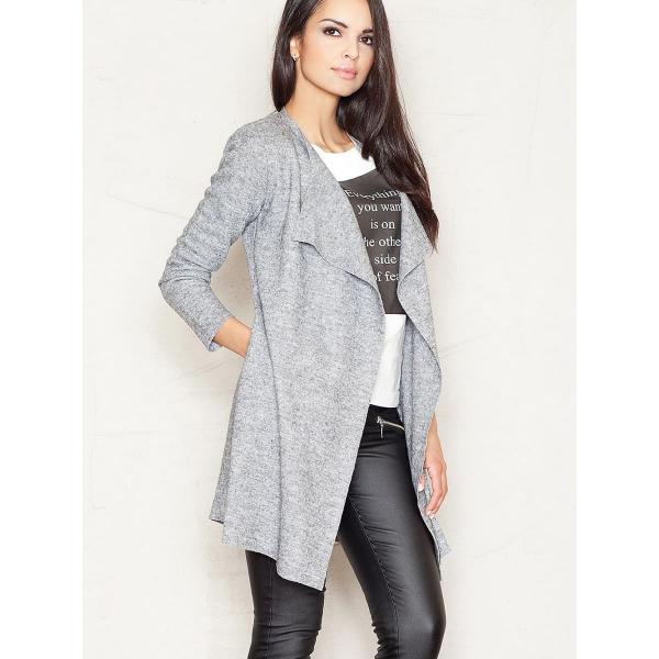 Mikina Figl model 43728 Grey M
