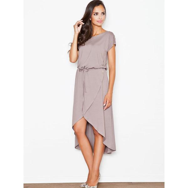 Šaty Figl model 48263 Brown S