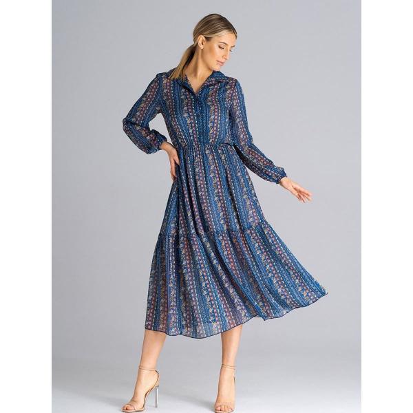 Šaty Figl model 180853 Multicolor S/M