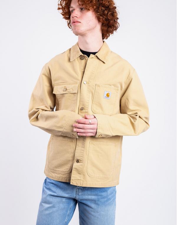 Carhartt WIP Michigan Coat Bourbon/Bourbon aged canvas L