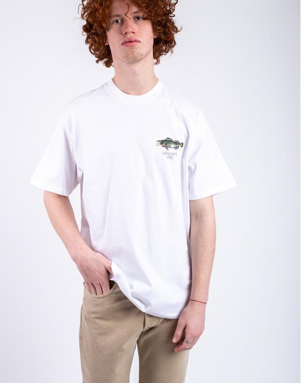 Tričko Carhartt WIP S/S Fish T-Shirt White
