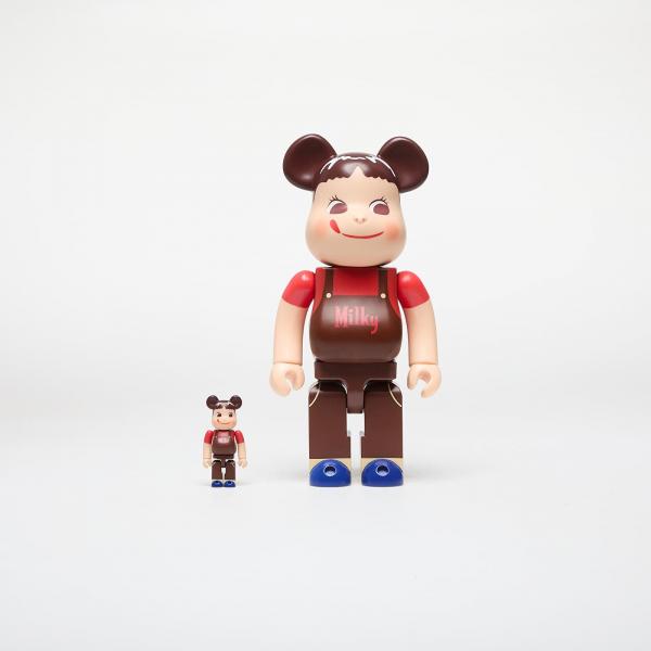 Medicom Toy BE@RBRICK x Pekachon Chocolate Milky 100% & 400% Set