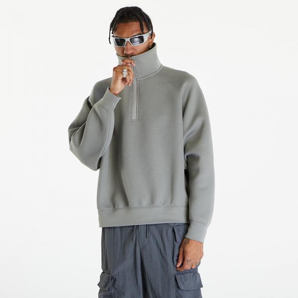 Mikina Nike Tech Fleece Reimagined Men's 1/2-Zip Top Dark Stucco L