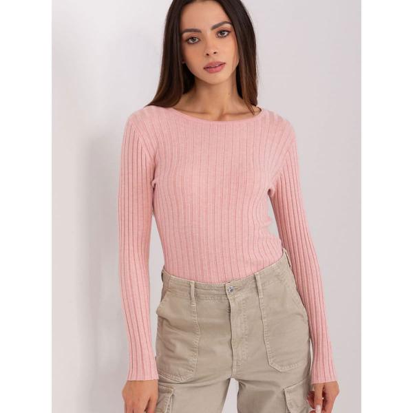 Svetr Factory Price model 186612 Pink M/L