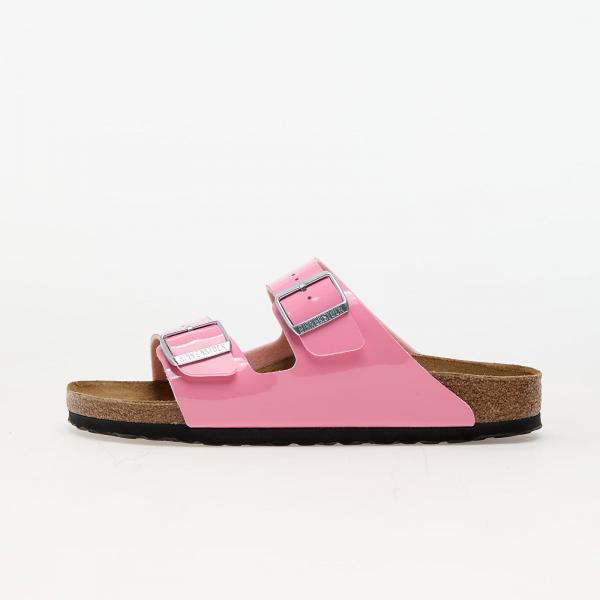 Tenisky Birkenstock Arizona Birko-Flor Patent Patent Candy Pink/Black EUR 39