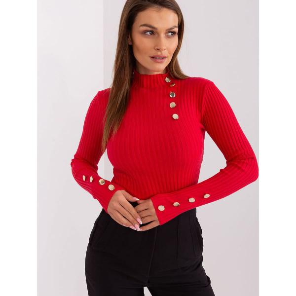 Svetr Factory Price model 189931 Red M/L