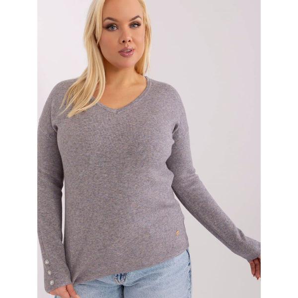 Svetr Factory Price model 190084 Grey XL/XXL