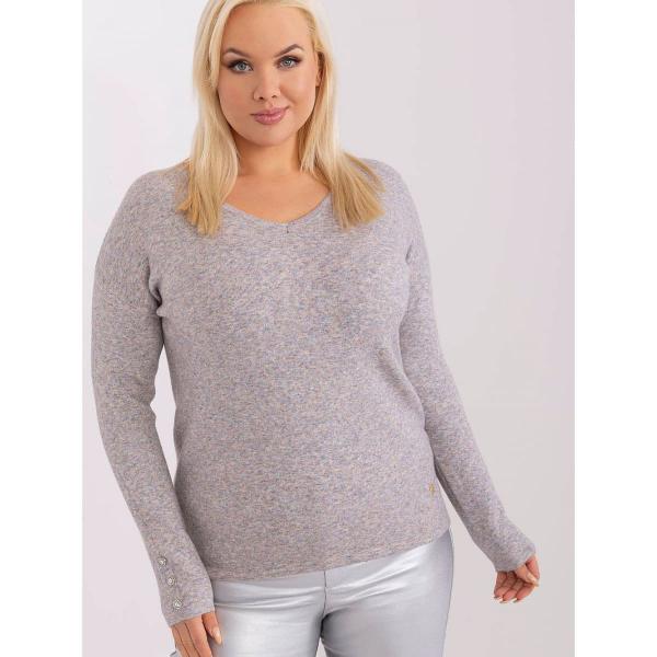 Svetr Factory Price model 190086 Grey XL/XXL