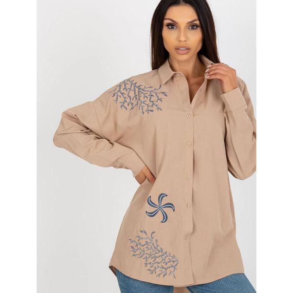 Košile Factory Price model 181628 Beige M