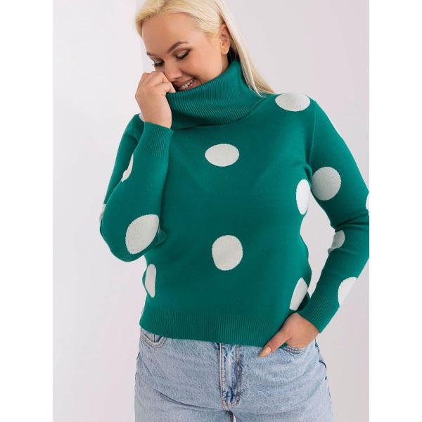 Svetr Factory Price model 190121 Green XL/XXL