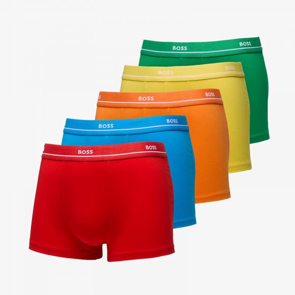 Boxerky Hugo Boss Essential 5-Pack Trunk Multicolor M