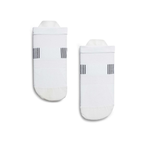 Ponožky On Ultralight Low Sock White/ Black 46-47