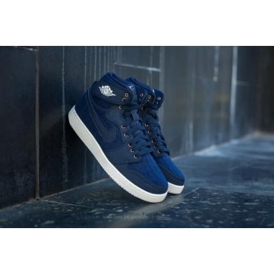Air Jordan 1 KO High OG "Quilted" Obsidian/ White-Metallic Red Bronze