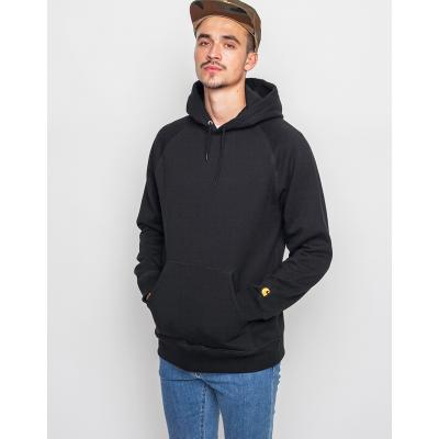 Mikina Carhartt WIP Hooded Chase Black