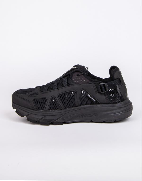 Salomon Techsonic Black/Black/Vanilla Ice 42