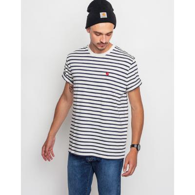 Triko Carhartt WIP Robie Snow / Navy, Rosehip