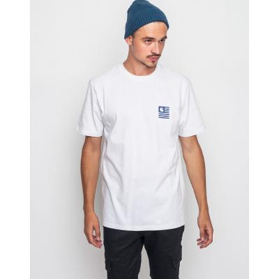 Triko Carhartt WIP State Detroit City White