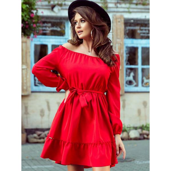 Šaty Numoco model 137766 Red S