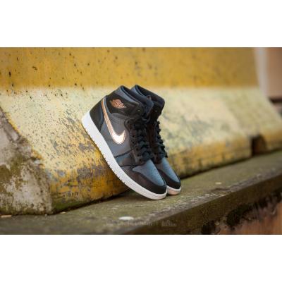 Air Jordan 1 Retro High (BG) "Bronze Medal" Black/ Metallic Red Bronze-Dark Grey-White
