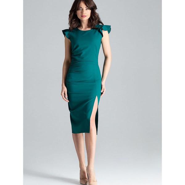 Šaty Lenitif model 130946 Green XL