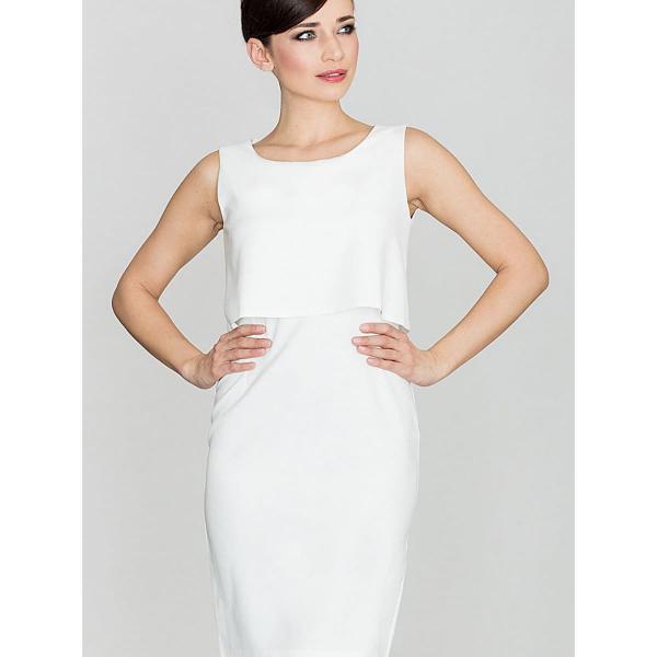 Šaty Lenitif model 114323 Beige XL