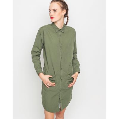 Šaty Carhartt WIP  Stone Dress Rover Green Stone Washed