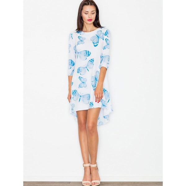 Šaty Figl model 62993 White M