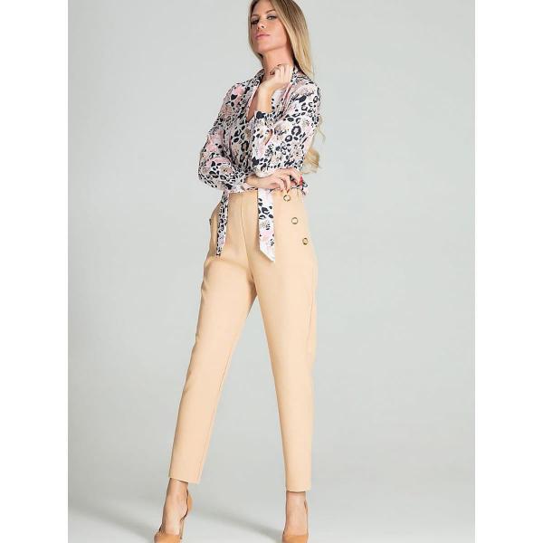 Kalhoty Figl model 141765 Beige S