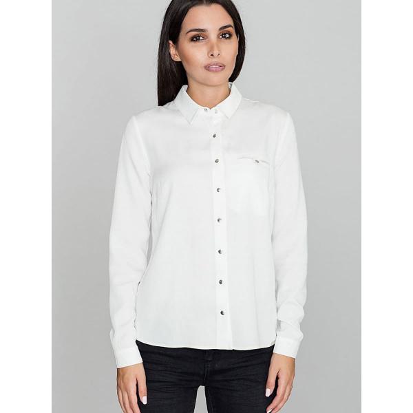 Košile Figl model 111029 Beige XL