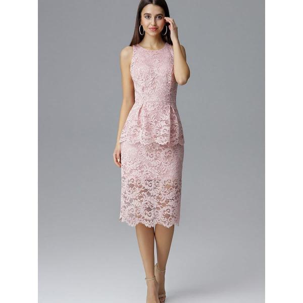 Šaty Figl model 126200 Pink S