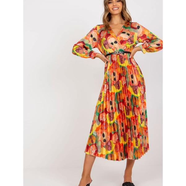 Šaty Italy Moda model 166982 Orange Universal