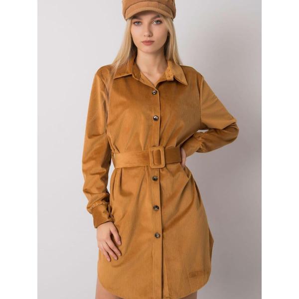 Šaty Italy Moda model 160423 Brown Universal