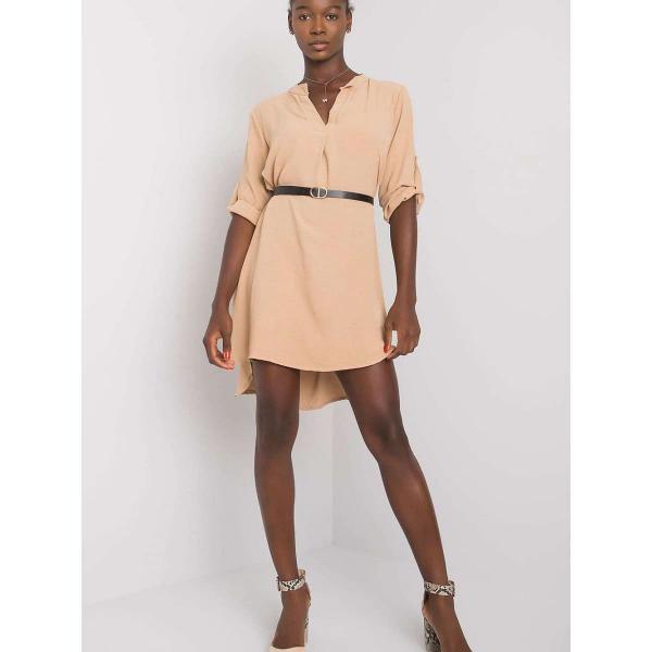 Šaty Italy Moda model 164622 Beige Universal