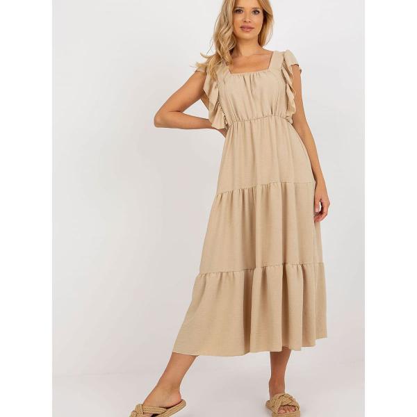 Šaty Italy Moda model 181348 Beige Universal