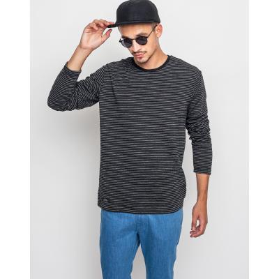 Triko makia Stripe Black - Grey