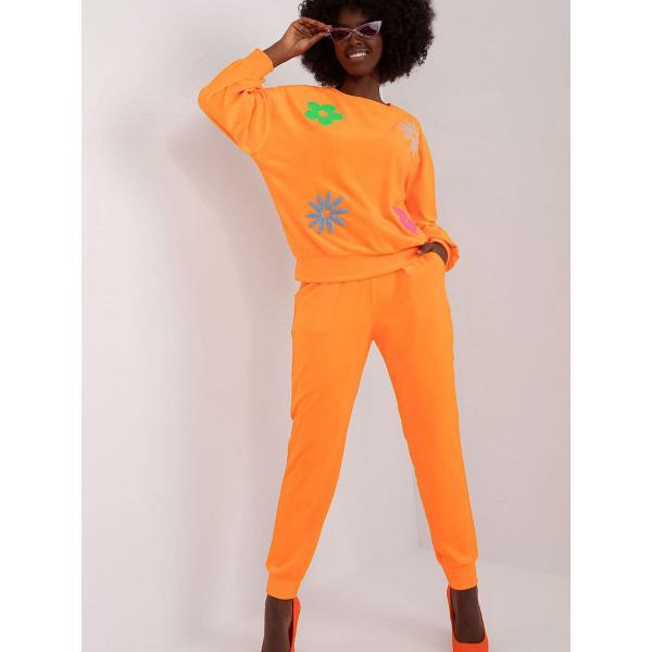 Mikina Italy Moda model 193021 Orange Universal