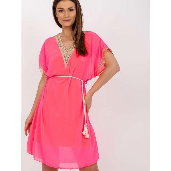 Šaty Italy Moda model 167579 Pink Universal