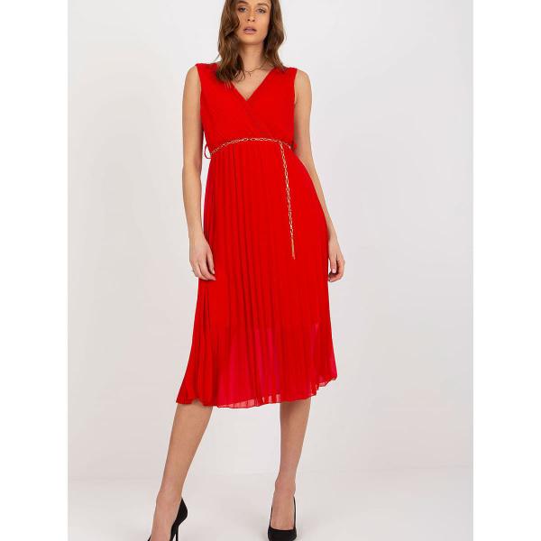 Šaty Italy Moda model 178506 Red Universal