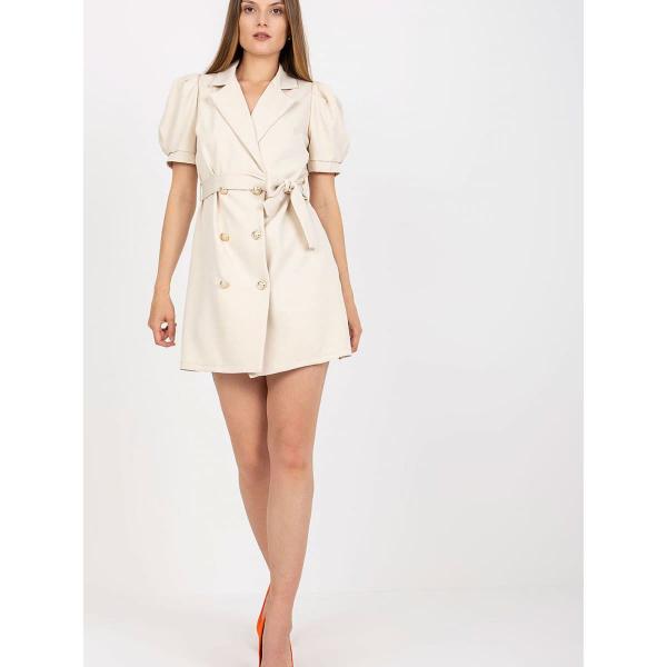 Šaty Italy Moda model 167727 Beige Universal