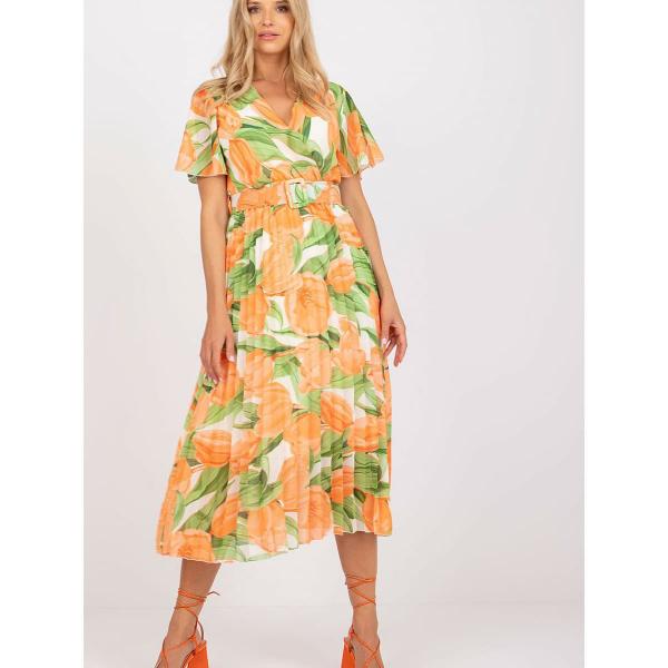 Šaty Italy Moda model 166175 Orange Universal