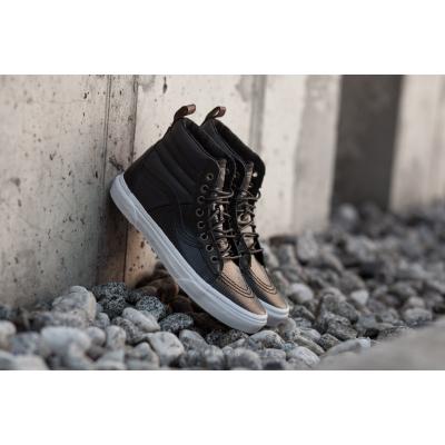 Vans Sk8-Hi 46 MTE (Pebble Leather) Black