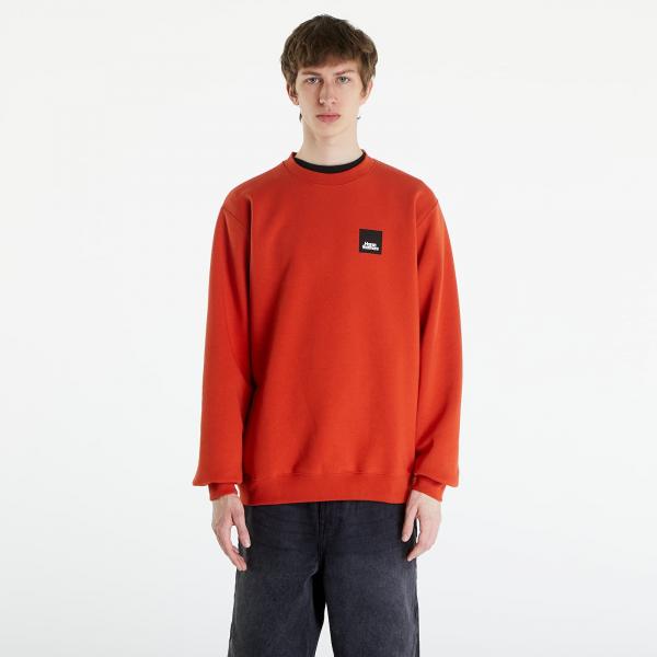 Mikina Horsefeathers Dunk Sweatshirt Orange Rust S
