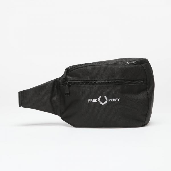 Ledvinka FRED PERRY Polyester Flp Sling Bag Black 2 l