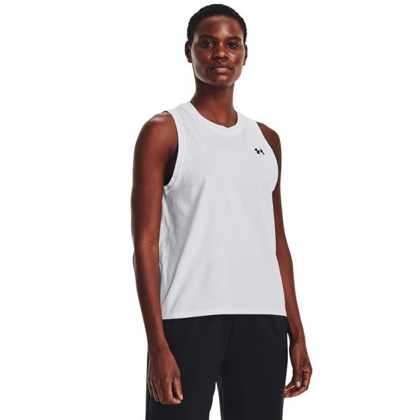 Tílko Under Armour Essential Cttn Strch Tank White XS