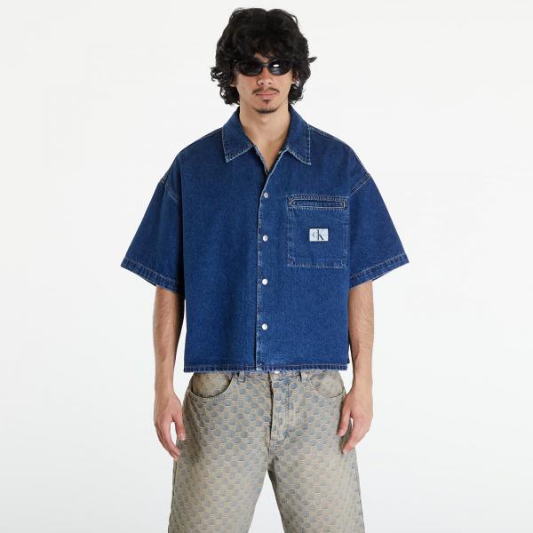 Košile Calvin Klein Jeans Relaxed Short Sleeve Denim M