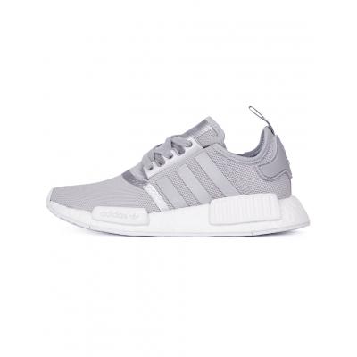 Sneakers - tenisky Adidas Originals NMD_R1 W Matte Silver/Matte Silver/ White