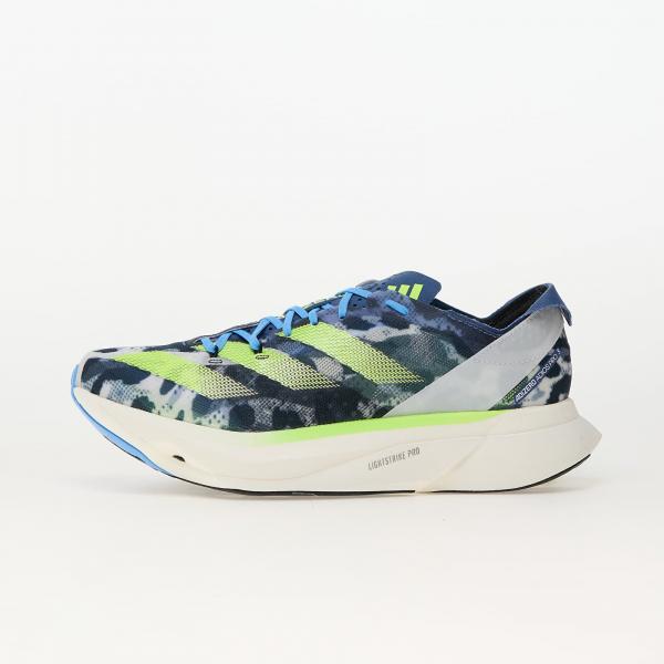 Tenisky adidas Adizero Adios Pro 3 Crystal White/ Lucid Lemon/ Blue Burst EUR 44