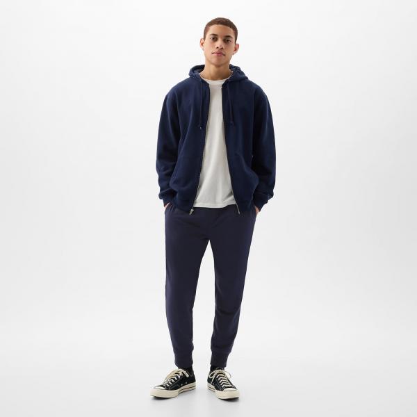 Tepláky GAP French Terry Logo Joggers Tapestry Navy S